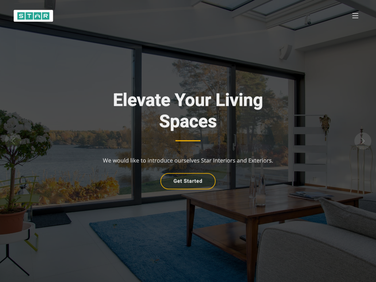 Star UPVC, website built by Tech Cafe